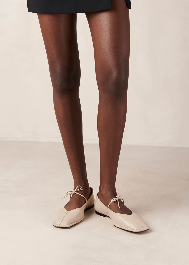 Sway Leather Ballet Flats