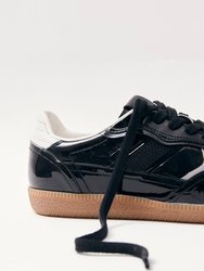 Tb.490 Rife Onix Black Cream Leather Sneakers