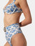 The Loop Bra Bikini Top Toile De Jouy Print