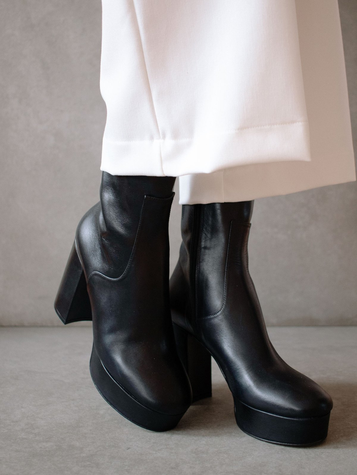 ALOHAS Thunder High Heel Ankle Boots