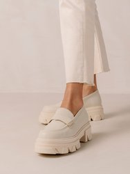 Trailblazer Leather Loafers - Ivory