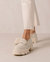 Trailblazer Leather Loafers - Ivory