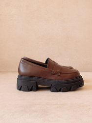 Trailblazer Leather Loafers - Coffee Brown