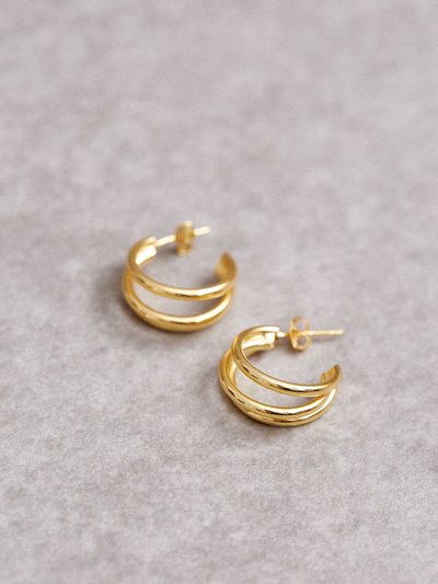 ALOHAS Trilogy Hoop Earrings product