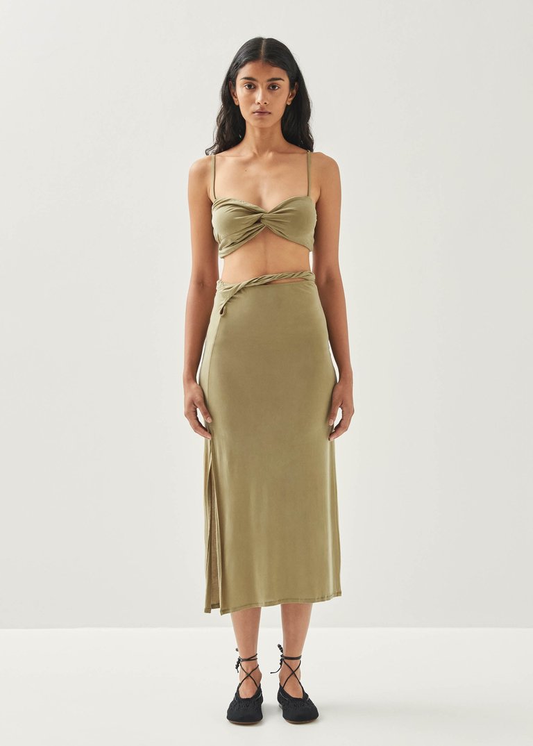 Tutu Black Skirt - Khaki