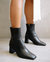 West Leather Boots - Total Black