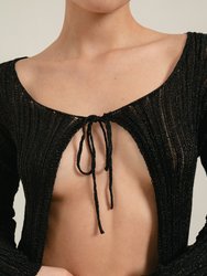 Witty Knit Top - Black
