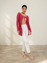 Witty Knit Top - Magenta