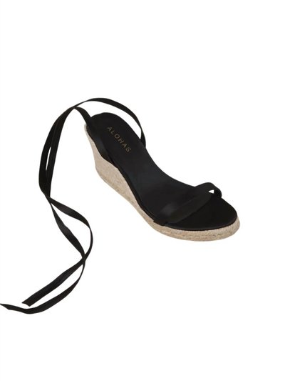 ALOHAS Women's Willa Espadrilles Sandal In Black product