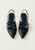 Wren Black Leather Ballet Flats - Black