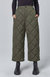 Mika Quilted Pant In Olive - Olive