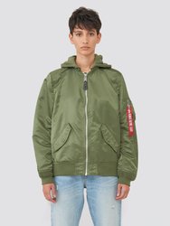 L-2 B Natus W Bomber Jacket - Sage