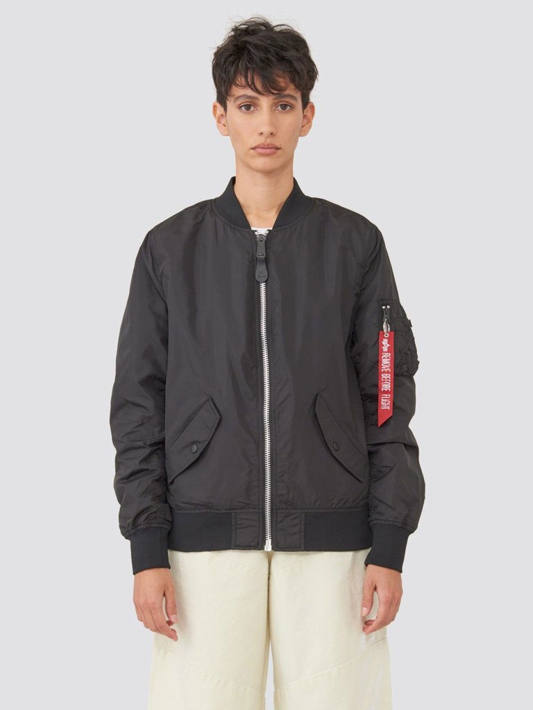 L-2B Scout W Bomber Jacket - Black