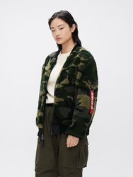 L-2B Sherpa Bomber Jacket W - Woodland Camo