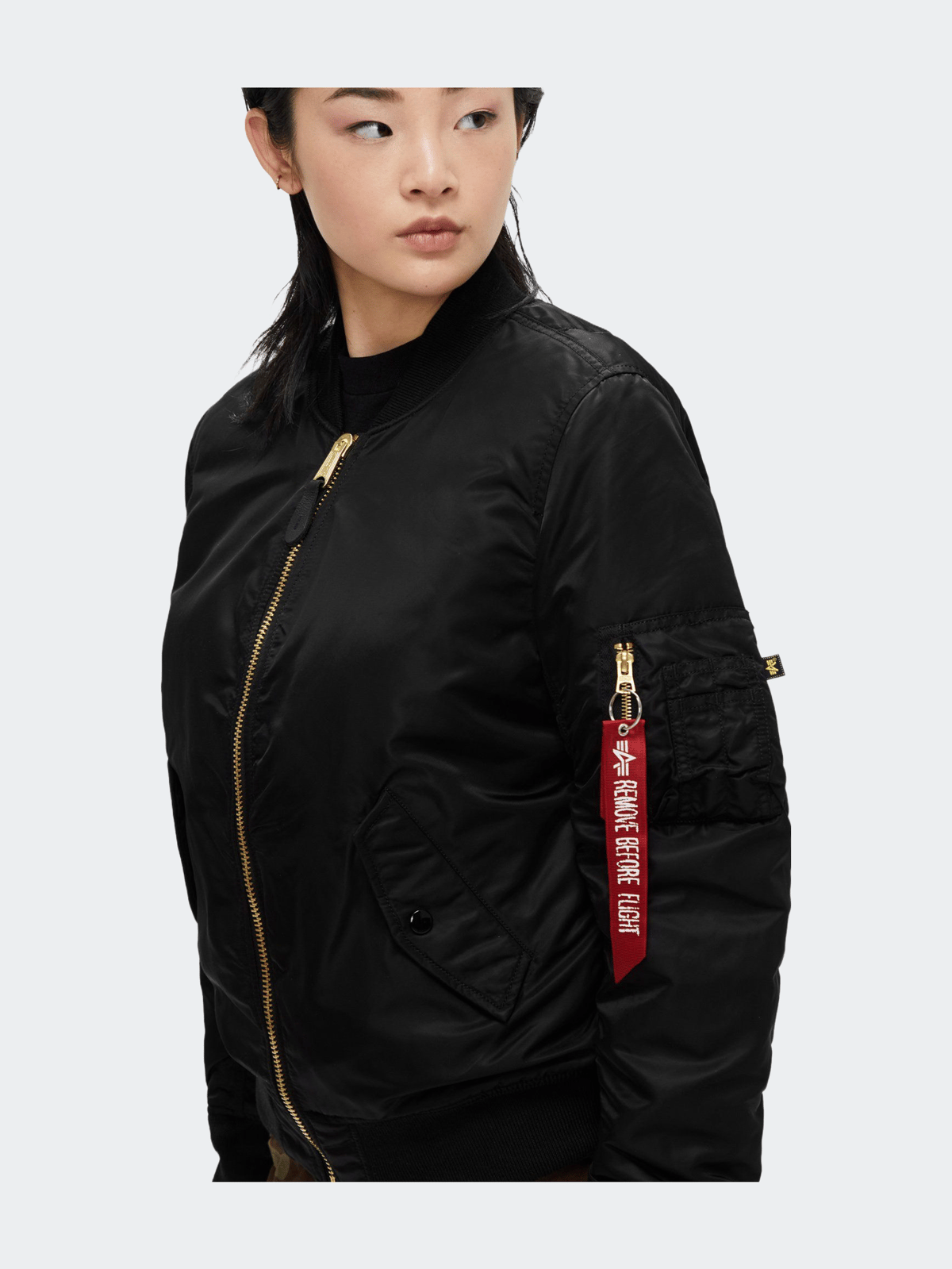 Industries Bomber Jacket Verishop Alpha Commander W Ma-1 Red |