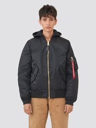 Ma-1 Natus Bomber Jacket W - Black/New Silver Lining