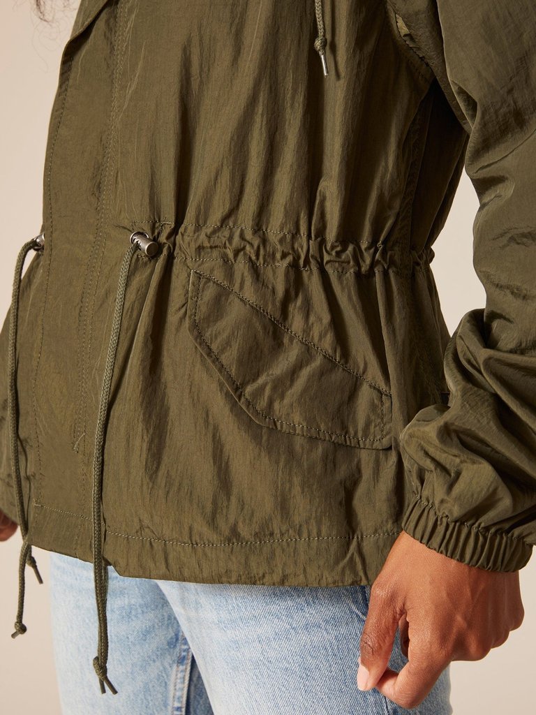 Nylon Short Fishtail W Jacket