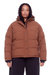 Forillon Plus Women's Vegas Down (Recycled) Short Quilted Puffer Jacket, Maple (Plus Size)