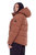 Forillon Plus Women's Vegas Down (Recycled) Short Quilted Puffer Jacket, Maple (Plus Size)