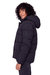 FORILLON | WOMEN'S VEGAN DOWN (RECYCLED) SHORT QUILTED PUFFER JACKET, BLACK