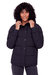 FORILLON | WOMEN'S VEGAN DOWN (RECYCLED) SHORT QUILTED PUFFER JACKET, BLACK