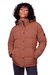 FORILLON | WOMEN'S VEGAN DOWN (RECYCLED) SHORT QUILTED PUFFER JACKET, MAPLE - MAPLE
