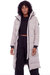 Kluane | Women's Vegan Down (Recycled) Ultra Long Length Parka, Light Taupe - Light Taupe