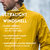 Men's Recycled Ultralight Windshell Jacket, Yellow