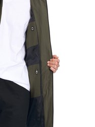 Men's Vegan Down (Recycled) Puffer Coat, Olive