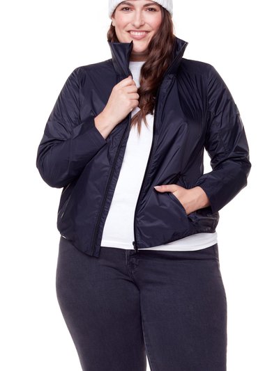 Alpine North Women's Recycled Ultralight Windshell Jacket, Black/Plus Size product