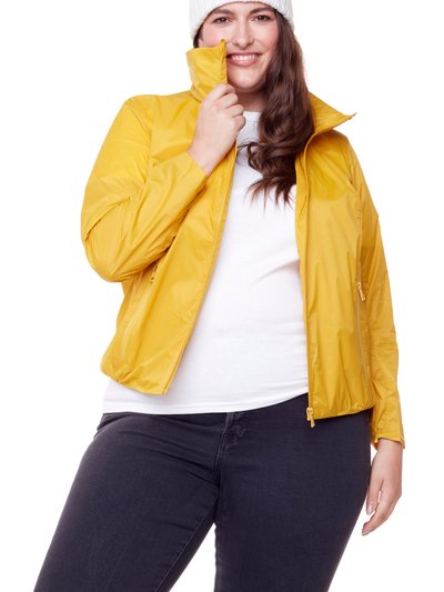 Alpine North Women's Recycled Ultralight Windshell Jacket, Yellow/Plus Size product