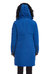 Women's Vegan Down Recycled Long Parka, Cobalt