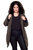 Women's Vegan Down Recycled Long Parka, Plus Size - Olive