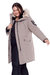 Women's Vegan Down Recycled Long Parka, Plus Size - Taupe