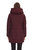 Women's Vegan Down Recycled Mid-Length Parka, Grape