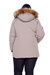 Women's Vegan Down Recycled Parka, Taupe - Plus Size