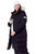 Women's Vegan Down (Recycled) Ultra Long Length Parka, Black - Plus Size