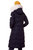 Women's Vegan Down (Recycled) Ultra Long Length Parka, Black