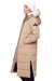 Women's Vegan Down (Recycled) Ultra Long Length Parka, Camel