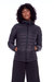 Yoho Ladies' | Women's Vegan Down (Recycled) Lightweight Packable Puffer, Black - Black