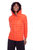 YOHO LADIES' | WOMEN'S VEGAN DOWN (RECYCLED) LIGHTWEIGHT PACKABLE PUFFER, TANGERINE - TANGERINE