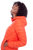 YOHO LADIES' | WOMEN'S VEGAN DOWN (RECYCLED) LIGHTWEIGHT PACKABLE PUFFER, TANGERINE