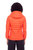 YOHO LADIES' | WOMEN'S VEGAN DOWN (RECYCLED) LIGHTWEIGHT PACKABLE PUFFER, TANGERINE