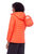 YOHO LADIES' | WOMEN'S VEGAN DOWN (RECYCLED) LIGHTWEIGHT PACKABLE PUFFER, TANGERINE