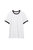 Alternative Apparel Mens 50/50 Vintage Jersey Ringer T-Shirt (White/Black) - White/Black