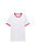 Alternative Apparel Mens 50/50 Vintage Jersey Ringer T-Shirt (White/Red) - White/Red