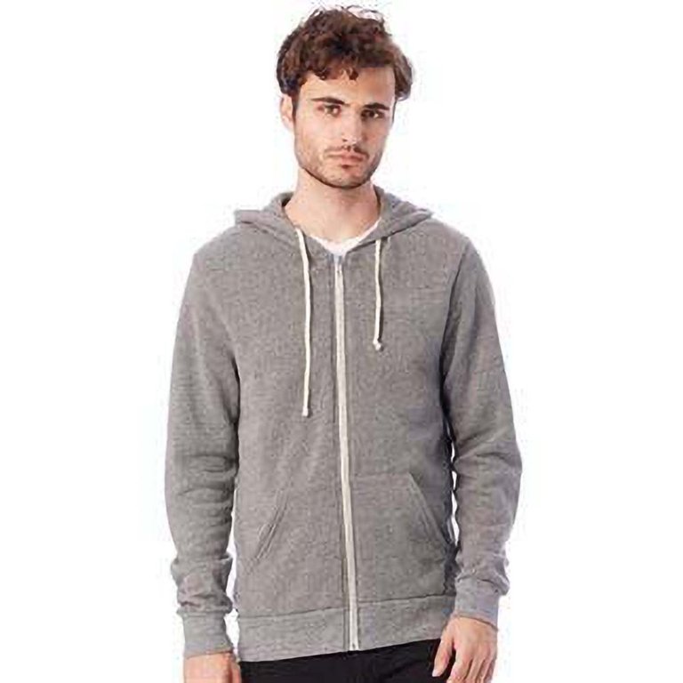 Alternative Apparel Mens Eco-Fleece Hoodie (Eco Gray)