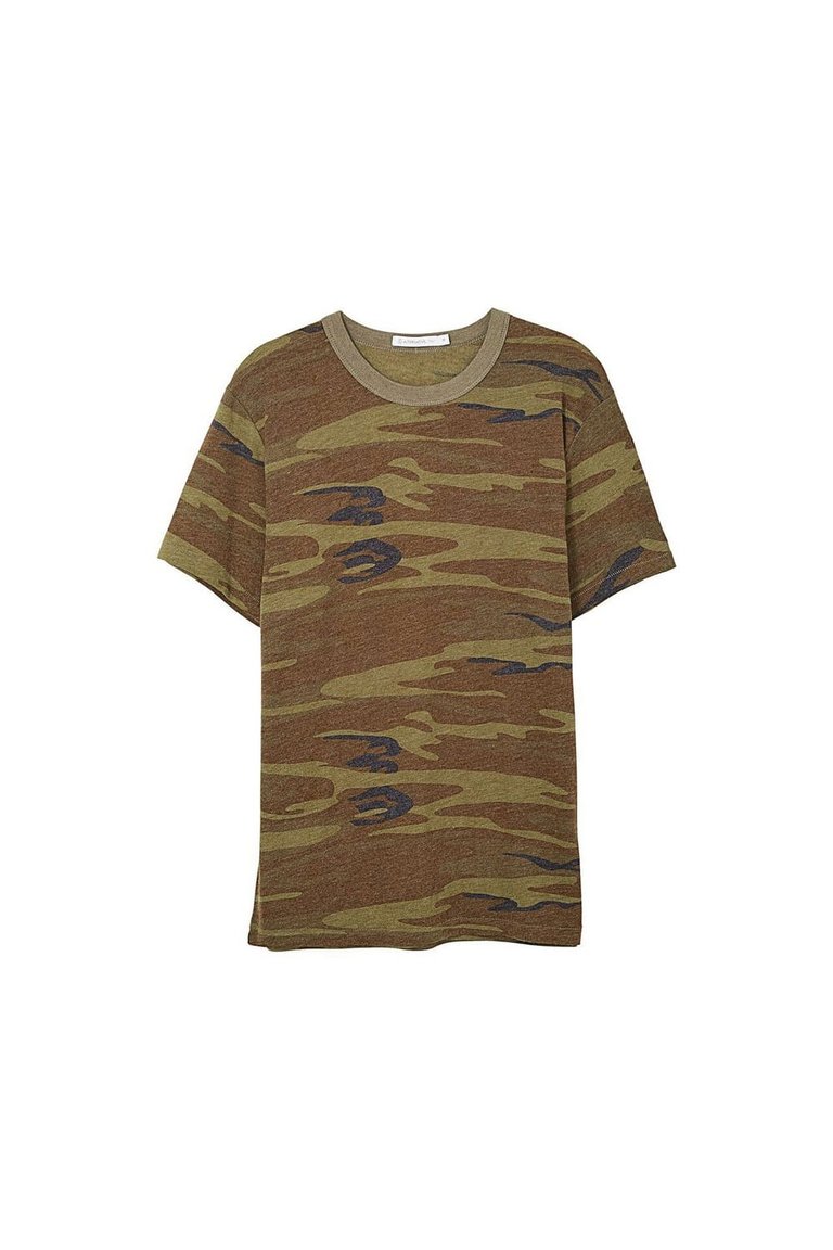 Alternative Apparel Mens Eco Jersey Crew T-shirt (Camo) - Camo