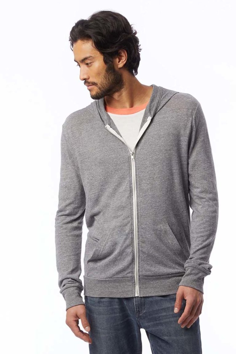 Alternative Apparel Mens Eco-Jersey Hoodie (Eco Gray)