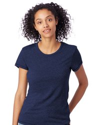 Alternative Apparel Womens/Ladies Vintage 50/50 T-shirt (Navy)